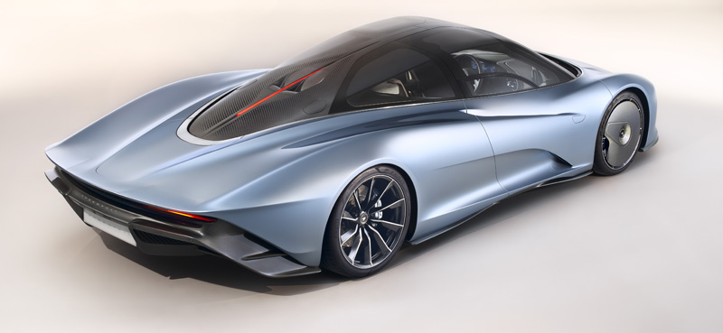 The limited production of the Speedtail has given McLaren the opportunity to push colour and materials design into unchartered territory and owners will experience an unprecedented journey of vehicle personalisation, leading up to the beginning of 2020 when the first deliveries of this rarest of Ultimate Series McLaren will take place.